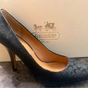 Coach Women's Black Heels